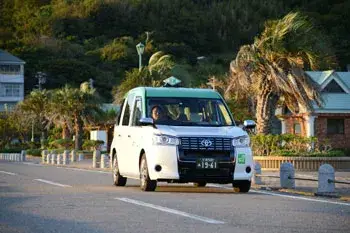 ジャパンタクシー運行中！天井が高く乗り心地が良いとお客様にも大好評です。随時入替中です。