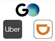 配車アプリが充実しています。富士恵タクシーでは【GO】【Uber】【DiDi】の3つを導入、売上げのほとんどをアプリで稼ぐことができます。つまりむやみに走り回ることなく、効率的に安定し