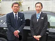 ハイグレード車両での乗務は、心地よい空間の中で、お客様が快適に過ごせるよう静かなハンドリングやブレーキを心掛けた安全運転で参ります◎