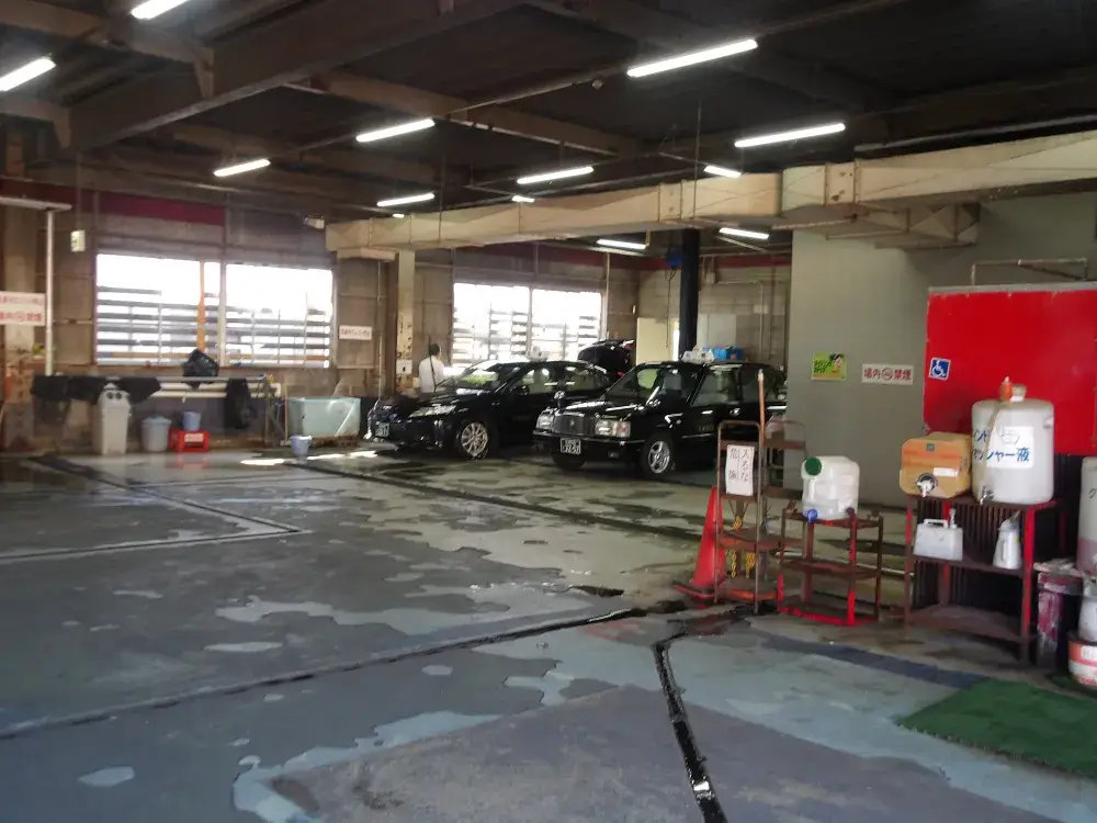 洗車場です