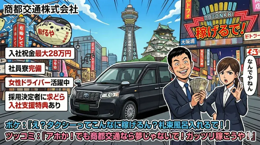 商都交通株式会社(生野営業所)／未経験から安心してスタートできる仕事です！